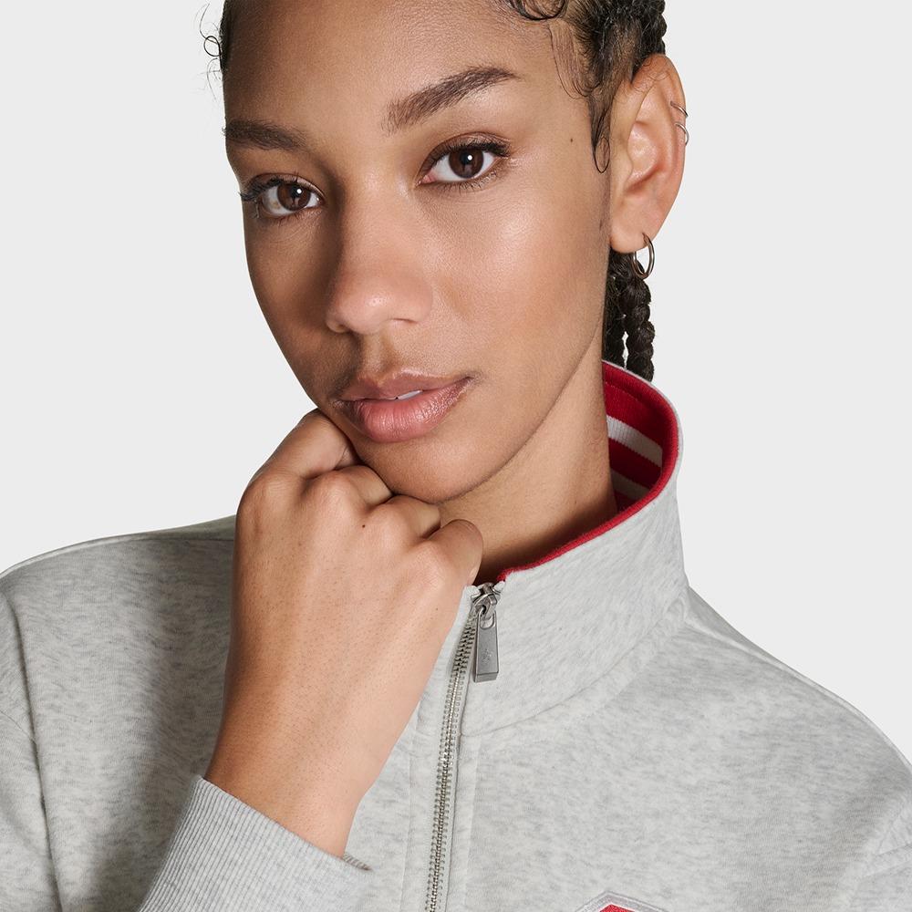 Retro Varsity Half-Zip Pullover