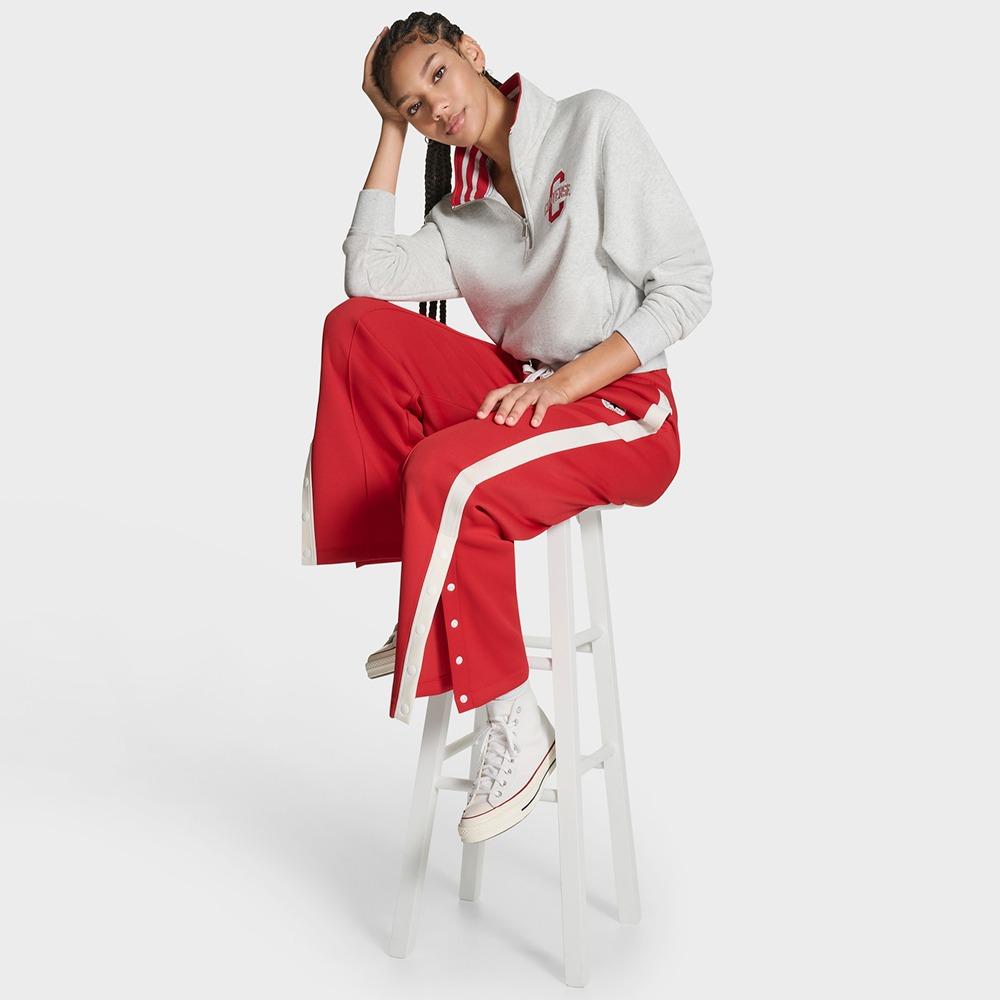 Retro Varsity Half-Zip Pullover